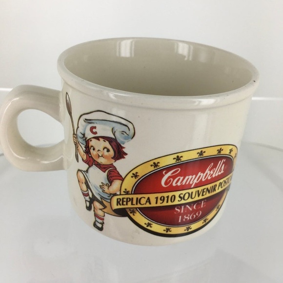 Campbell's Vintage Collectible 1910 Souvenir Soup Bowls Set of 2 - Picture 7 of 10